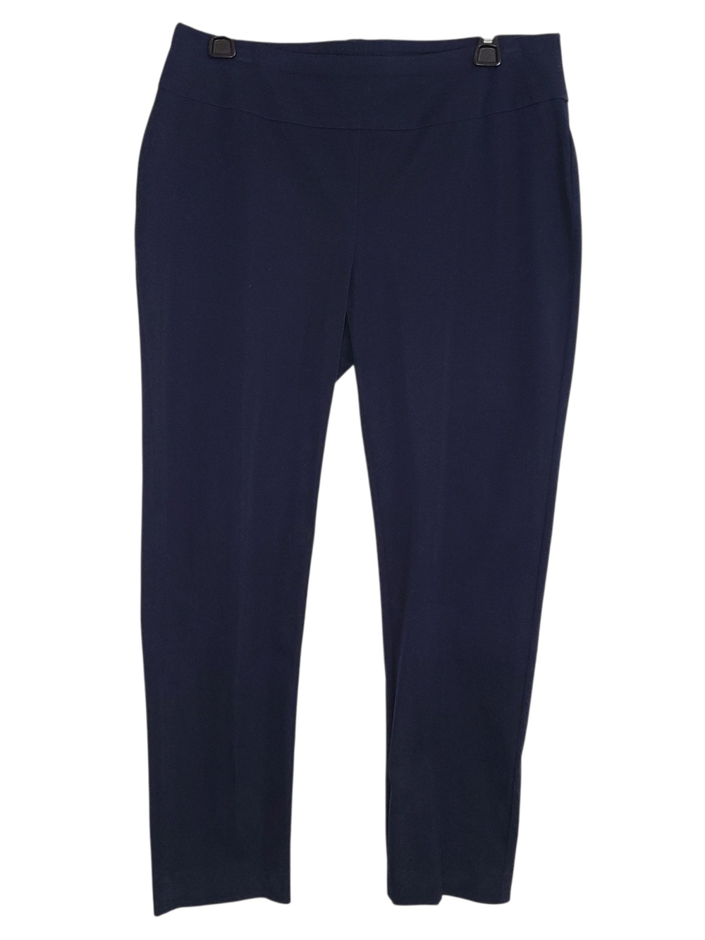 Crown & Ivy Navy Blue Pull-On Ankle Pants Size 8